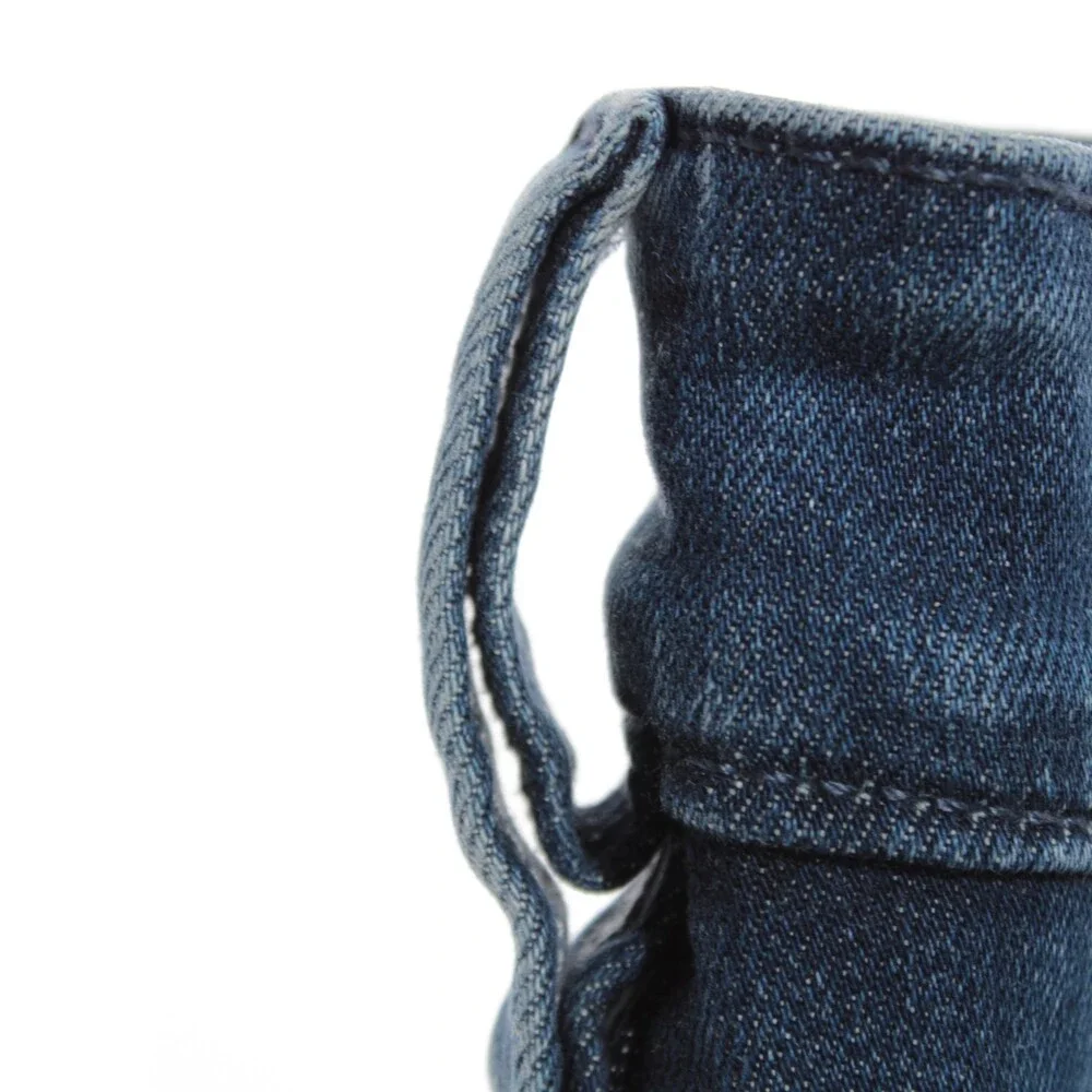 34 Heritage NWT Mid-Rise Straight Leg Jeans Size 42 x 34 US in Blue Cotton Blend